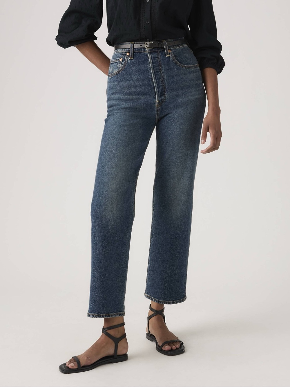 Levi’s Ribcage Straight Ankle Jeans